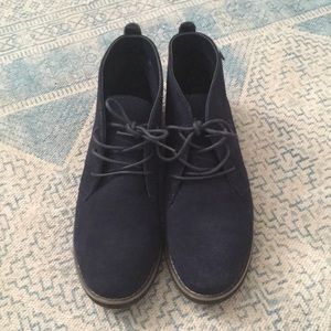 Bass Dark Blue Boots